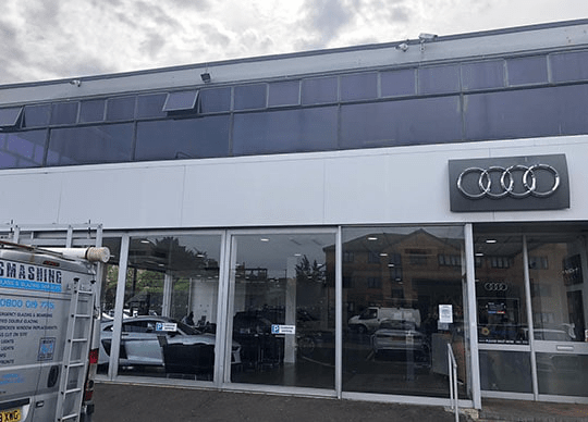 shop door glass repair